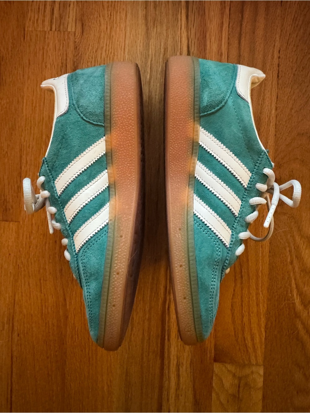 Adidas Sporty and Rich Handball Spezial Green UK 6 US 6.5 Women 8.5 - Picture 3 of 9